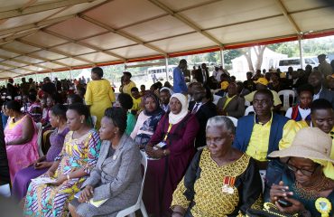 COMMISSIONER-HUMAN RESOURCE DEVELOPMENT POLICY, HAJJ AT SHARIFA BUZEKI represented the Hon. Minister of Public Service during Women's day at Rwimi Town Council Grounds- Bunyangabu district on 8th March 2019. H.E President Yoweri K Museveni presided over the function.