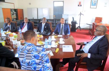 Hon. Minister Muruli Mukasa meets the Botswana delegation during their benchmark visit to Uganda recently