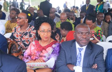 PERMANENT SECRETARY CATHERINE BITARAKWATE MUSINGWIIRE AND COMMISSIONER PLANNING, MONITORING AND EVALUATION EDWARD FREDRICK WALUGEMBE ATTENDS 34TH NRM DAY CELEBRATIONS AT IBANDA DISTRICT